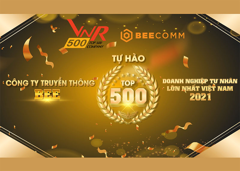 Beecomm top 500 doanh nghiệp lớn nhất Việt Nam