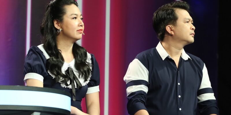 Lê Khánh tuyên bố 'ghim' ông xã trên sóng truyền hình