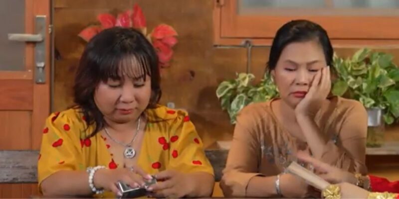 Sitcom Làm Giàu Cùng Cô Tư: kể chuyện “phông bạt” khi làm từ thiện