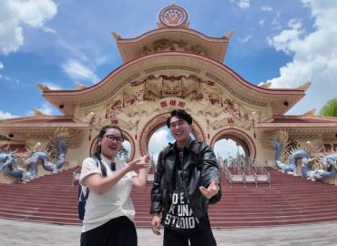 Chen Ru Lu cùng Thành Nhí thích thú khi khám phá KDL Suối Tiên