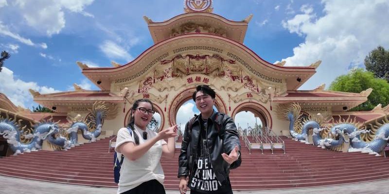 Chen Ru Lu cùng Thành Nhí thích thú khi khám phá KDL Suối Tiên
