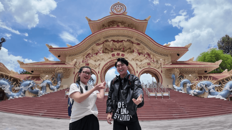 Chen Ru Lu cùng Thành Nhí thích thú khi khám phá KDL Suối Tiên