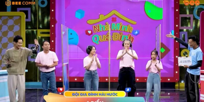 Nhà Mình Quá Đỉnh: Màn tranh giành “trai xinh, gái đẹp” của hai đội trưởng và MC Dương Hồng Phúc khiến trường quay náo loạn
