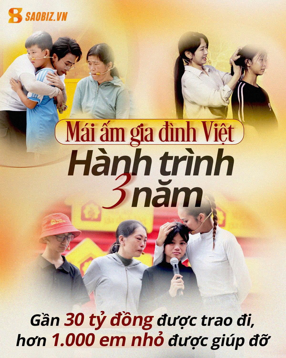Lý giải sức hút của chương trình truyền hình về thiện nguyện Mái ấm gia đình Việt