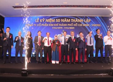 Bee Comm thực hiện thành công Lễ kỷ niệm 50 năm thành lập Kim khí Thành phố Hồ Chí Minh – VNSTEEL