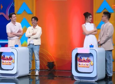 Dù đẹp đôi, Á hậu Hạnh Nguyên và Á vương Minh Toại vẫn không thể về chung đội tại “Úm Ba La Ra Chữ Gì?”