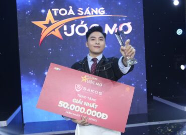 Hoàng Thái giành giải quán quân "Tỏa Sáng Ước Mơ" mùa 4