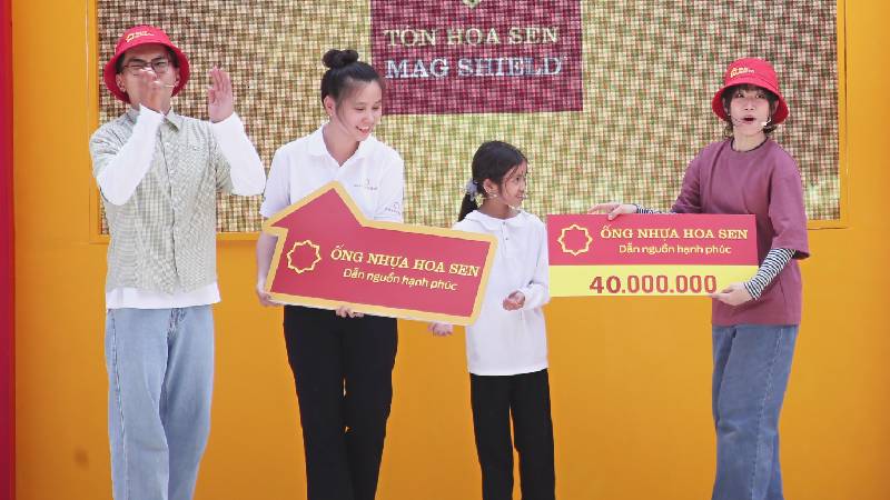 Hơn nửa tỷ đồng được trao đến các em nhỏ mồ côi trong tập 169 chương trình Mái ấm gia đình Việt