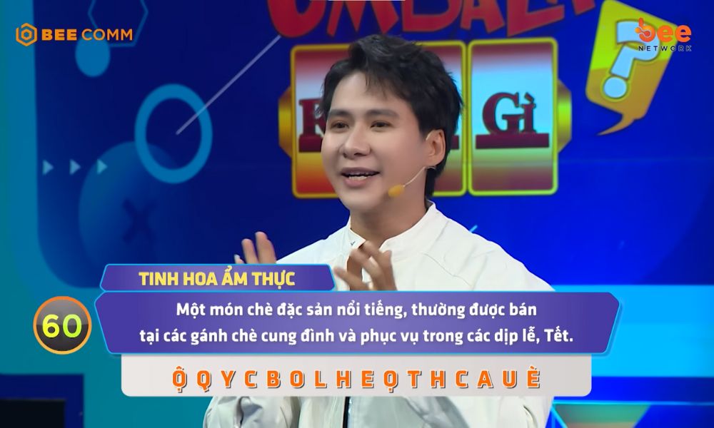 Thịnh Max “đánh liều” đoán ô chữ, mang về chiến thắng lớn tại Úm Ba La Ra Chữ Gì?
