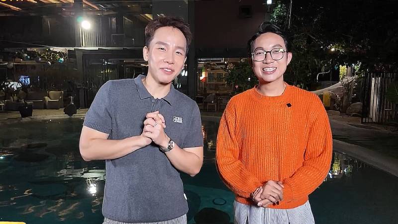 Kan Hy và Năm Chà thích thú check-in không gian sang trọng, hào hứng khám phá ẩm thực Ý