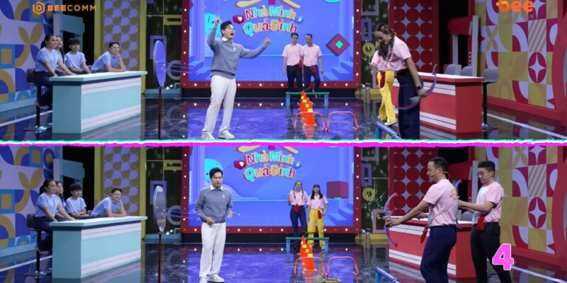 Diễm Phương catwalk chấn động, MC Dương Hồng Phúc xem xong liền thấy “đau lưng”