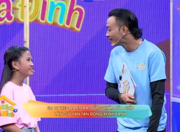 Cô bé 9 tuổi khiến Diễm Phương nhường vị trí đội trưởng, MC Dương Hồng Phúc tấm tắc dành lời khen