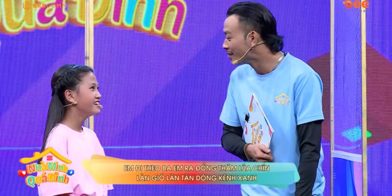 Cô bé 9 tuổi khiến Diễm Phương nhường vị trí đội trưởng, MC Dương Hồng Phúc tấm tắc dành lời khen