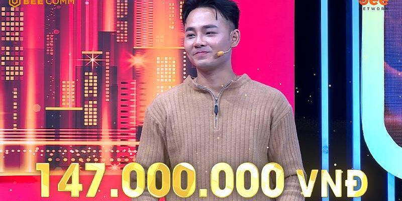 Nguyễn Anh Tú giành chiến thắng khi ngoạn mục khi ẵm 147 triệu tại “Vận May Gọi Tên Ai” tập 5