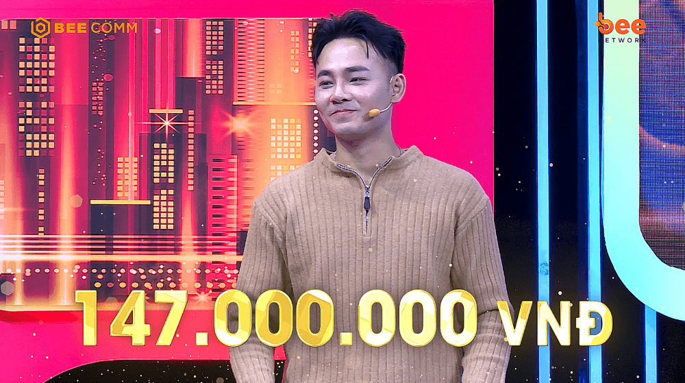 Nguyễn Anh Tú giành chiến thắng khi ngoạn mục khi ẵm 147 triệu tại “Vận May Gọi Tên Ai” tập 5
