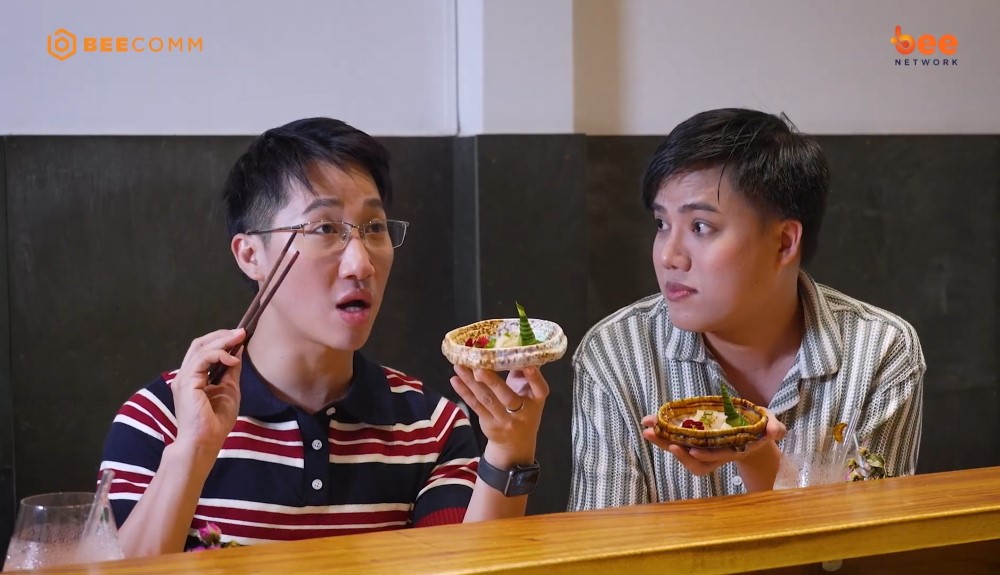 Quán ăn hạnh phúc tập 64 Duy Khương, Lâm Nguyễn khám phá nhà hàng ẩm thực Omakase giữa lòng TP.HCM