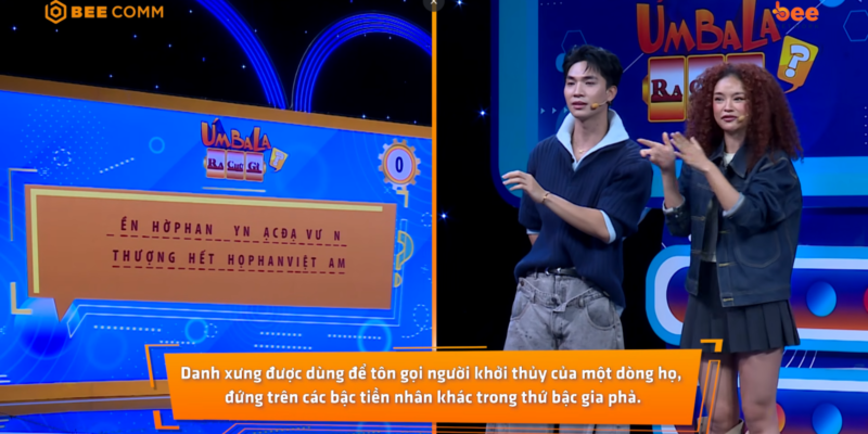 Úm Ba La Ra Chữ Gì? mùa 8: Phương Anh Idol và Dương Minh Ngọc vuột cơ hội, Minh Hưng - Như Mỹ bứt phá giành 40 triệu đồng
