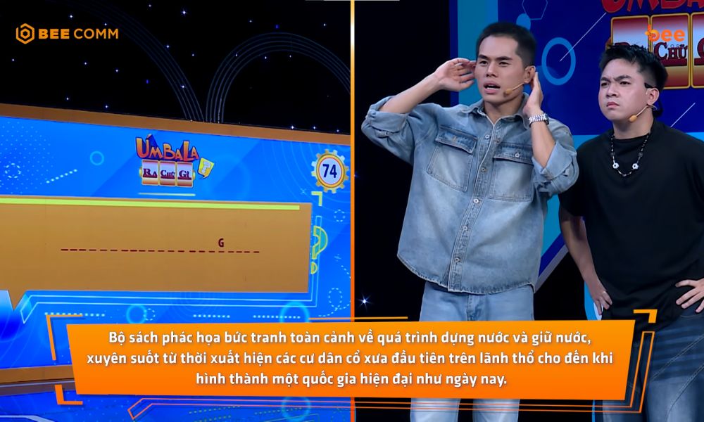 Chưa thi đã “cà khịa”, nam diễn viên “Báu Vật Trời Cho” cùng đồng đội khiến MC “Úm Ba La Ra Chữ Gì” bất lực 