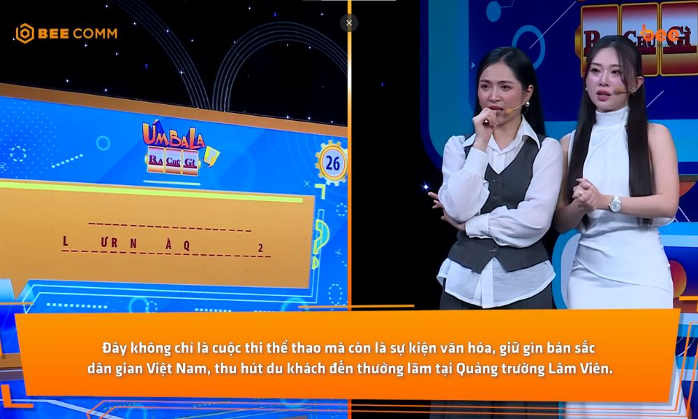 Nữ ca sĩ “Viết tiếp câu chuyện hòa bình” xuất sắc chinh phục vòng đặc biệt của “Úm ba la ra chữ gì?”, ẵm trọn 45 triệu đồng 