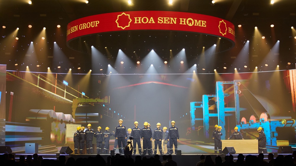 Bee Comm tổ chức thành công Lễ kỷ niệm 25 năm thành lập Tập đoàn Hoa Sen