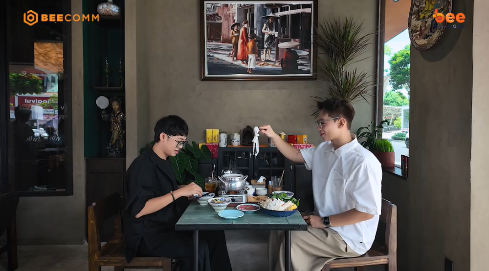 Quán ăn hạnh phúc tập 68 Năm Chà và Nam Khánh thích thú khám phá Bảo tàng Phở, từ tìm hiểu văn hóa đến thưởng thức món ngon