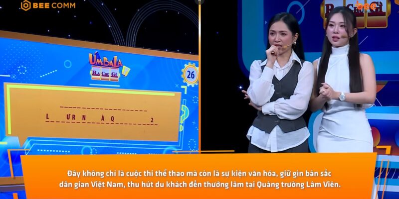 Nữ ca sĩ “Viết tiếp câu chuyện hòa bình” xuất sắc chinh phục vòng đặc biệt của “Úm ba la ra chữ gì?”, ẵm trọn 45 triệu đồng