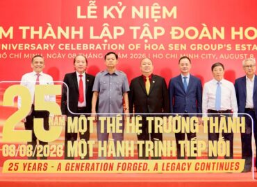 Bee Comm tổ chức thành công Lễ kỷ niệm 25 năm thành lập Tập đoàn Hoa Sen