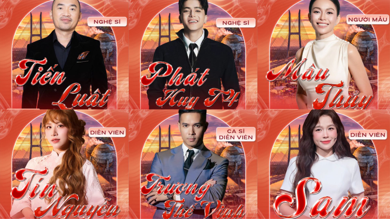 Tiến Luật, Huỳnh Lập, Sam, Tín Nguyễn cũng loạt nghệ sĩ về Vĩnh Long tham gia chương trình “Mái ấm gia đình Việt”