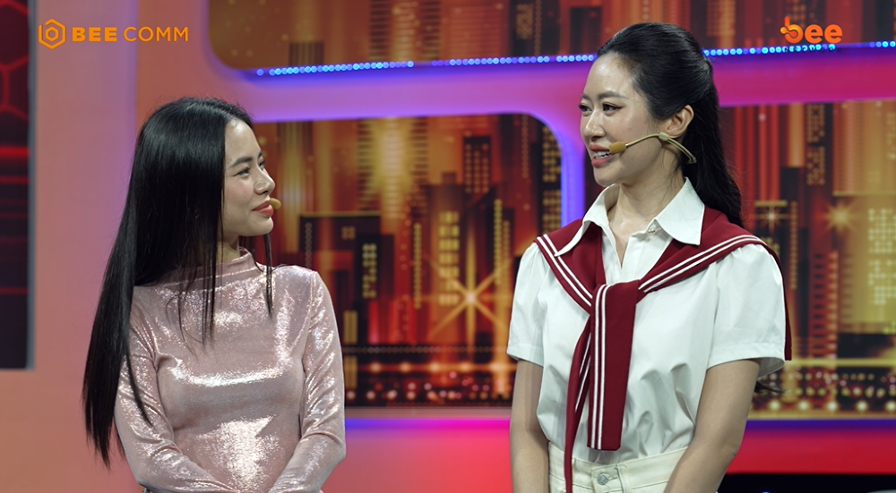 Vận May Gọi Tên Ai tập 23 Hạnh Thảo khoe con, Đại Nghĩa liền có màn trêu chọc khiến cả trường quay bật cười