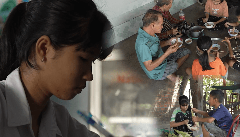 Trương Quỳnh Anh bật khóc khi hai chị em mồ côi chỉ ước một bữa cơm có đủ cha mẹ 